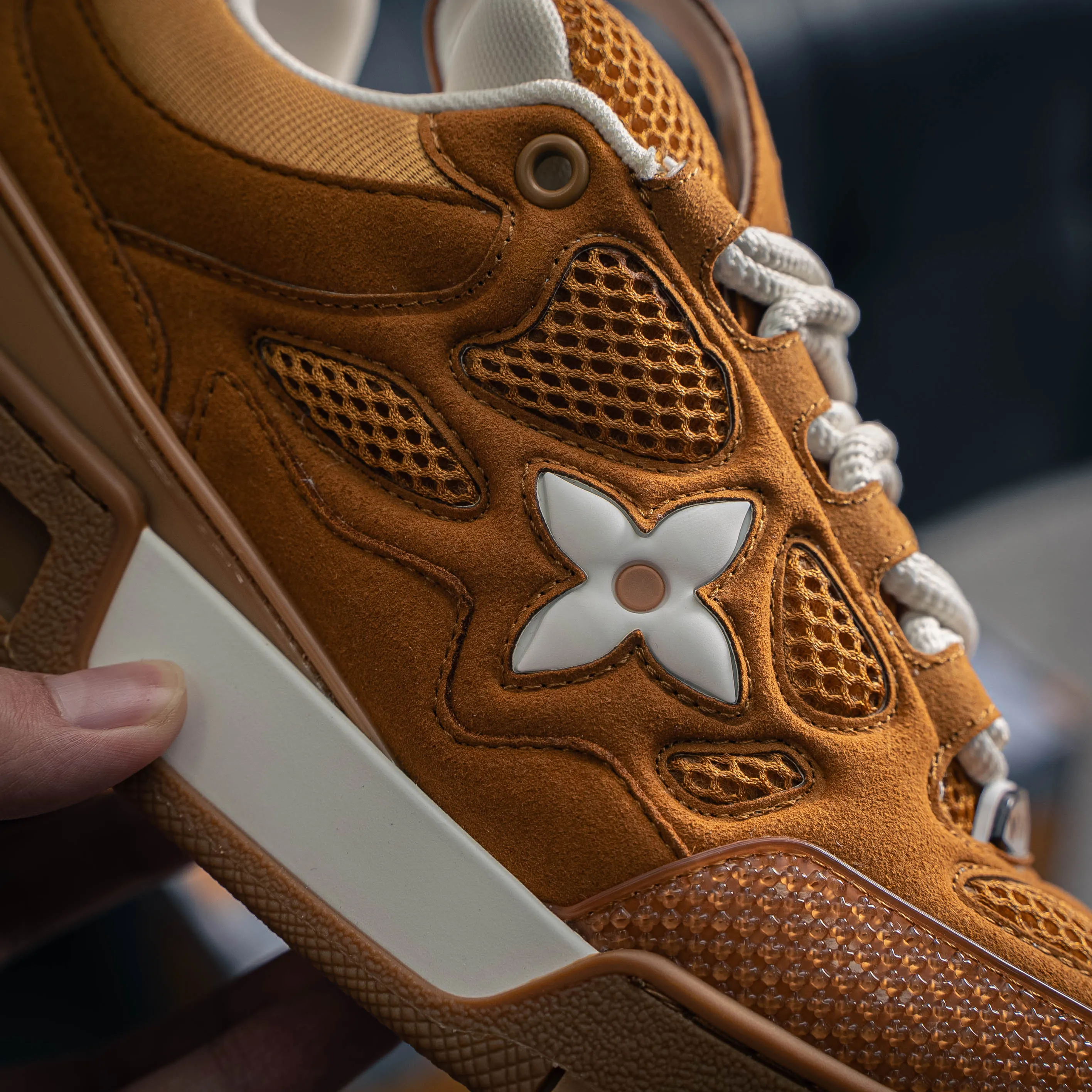 # Premium -- LOUIS VUITTON Tilted Series｜2026 LV Tilted Low Sneakers Series Low-Top Retro Skate Shoes